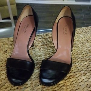 GUICCI Black Sandals Size 9.5B